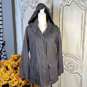 Universal Thread Charcoal Gray Utility Jacket